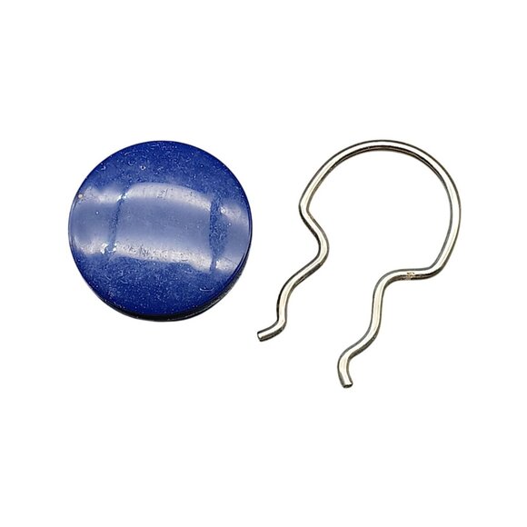 Vintage Nebraska State Patrol 5-5 Saves Lapel Pin Badge With Blue Enamel & Metal - Picture 2 of 2